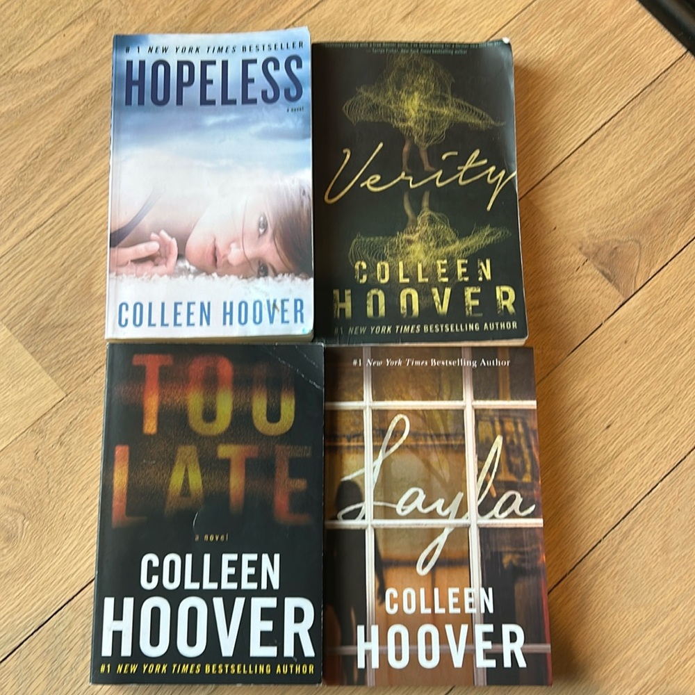 Colleen Hoover book lot